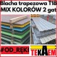 Blacha trapezowa T18 Mix kolorów 2gat.