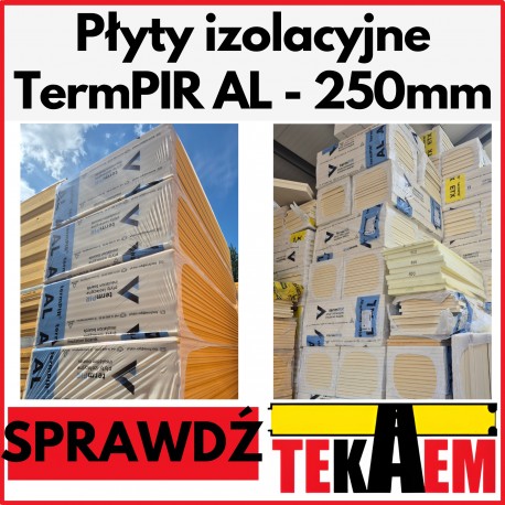 TermPIR AL 250mm 1 gat