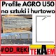 Profile do płyt AGRO H40